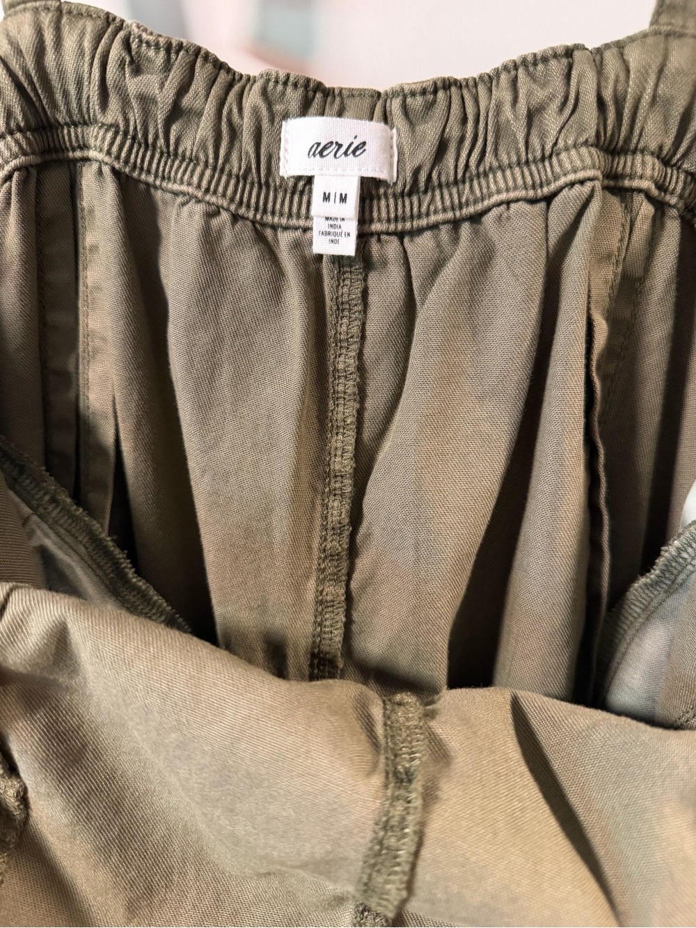 aerie Olive Green Jumpsuit - Picture 4 of 8